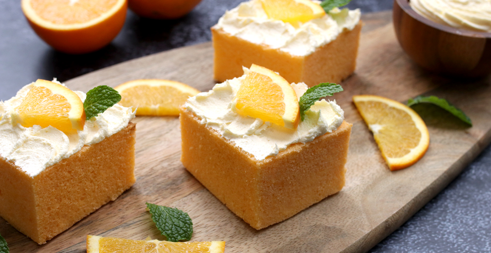Orange Cream Cheese Cake