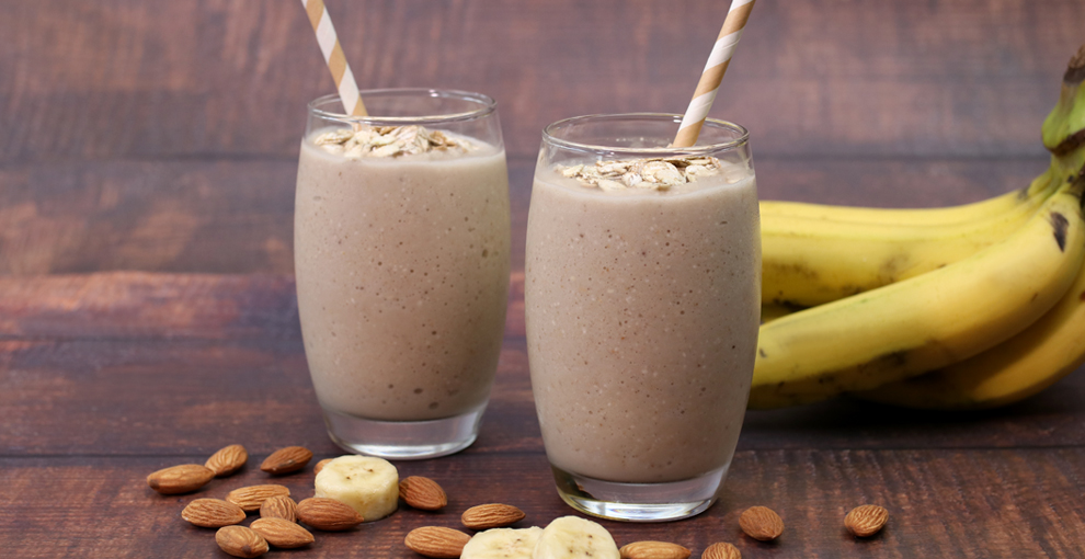 Oat and Peanut Butter Smoothie